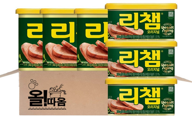 동원 리챔 오리지날 340g 3개 +200g 3개
