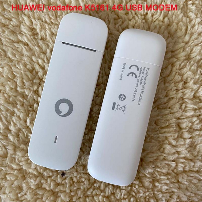 화웨이 Vodafone K5161h 4G LTE USB 동글 스틱 데이터 카드 모바일 광대역 모뎀 PK Huawei E3372h-320, 1개