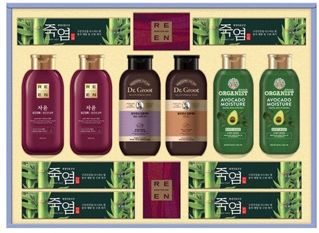 LG생활건강 생활의 품격 5호 선물세트(쇼핑백포함), 5세트