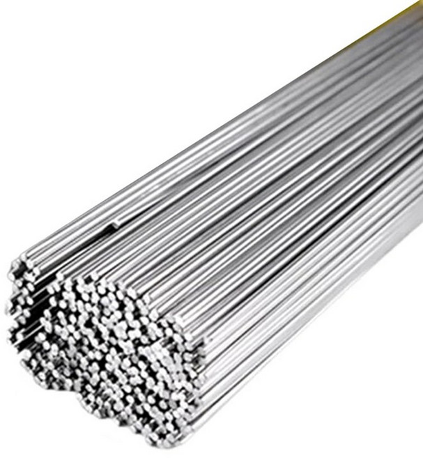 55pcs 알루미늄 브레이징 막대 알루미늄 합금 2/32"(1.6mm) 용 13 "낮은 온도 쉬운 용융 용접봉, 1.6Mm, 은, 1개