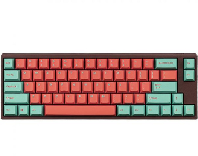 레오폴드 x MK FC660M Vapor 65% Double Shot PBT 기계식 키보드, Cherry MX Brown, Cherry MX Brown, Cherry MX Brown, 청축