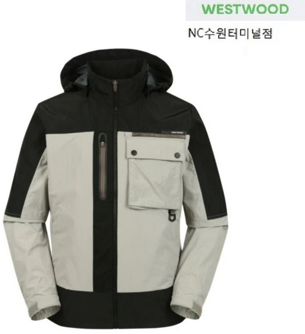 [웨스트우드] 남성 배색 포켓 자켓 WN1MTJW211 NC수원터미널