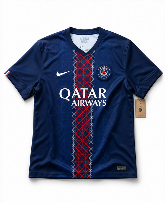 나이키 파리 생제르맹 PSG 2024/25 홈 스타디움 축구 유니폼 반팔 저지 HJ4593-411