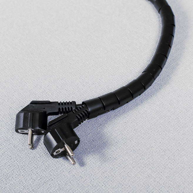 22mm 굵은 케이블 정리 튜브 3m 2세트