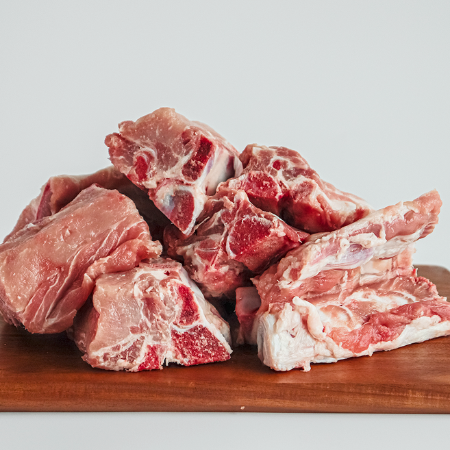 도담신선육 한돈 등뼈 감자탕/뼈찜 (냉장) 1kg 1+1, 1개