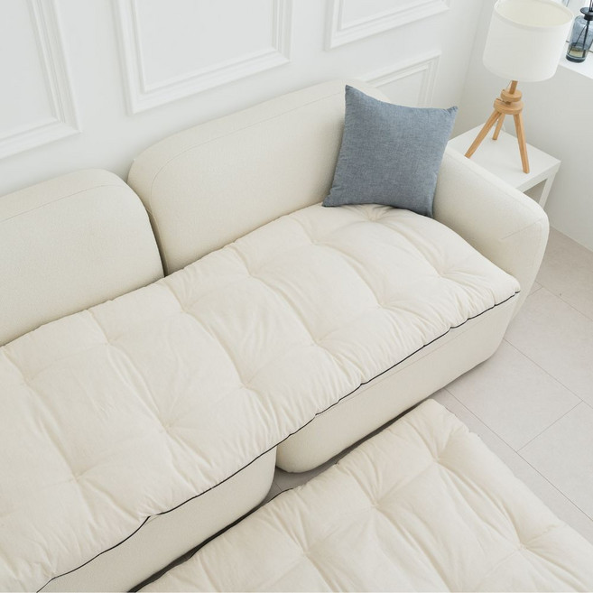 2인용 멜란 모달 토퍼 소파패드