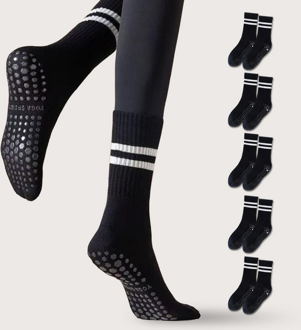 발온 필라테스양말 요가양말 토삭스 5p 세트