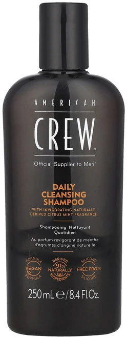 건강챙기세요 American Crew 데일리 클렌징 샴푸 시트러스 민트 250ml(8.4fl oz) 백살까지오래오래, AmericanCrew데일리클렌징샴푸시트러스민트250m - 쿠팡
