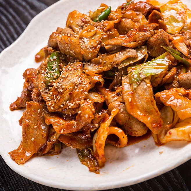 고추장양념 제육볶음 간편조리 냉동 반찬 술안주 소포장 (팩 당 180g), 5개, 180g