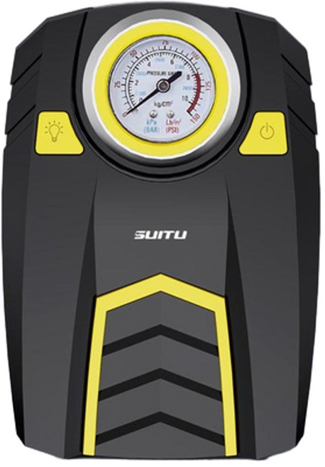 SUITU 智慧數顯汽車充氣泵, 指標帶線加工具箱, 1個