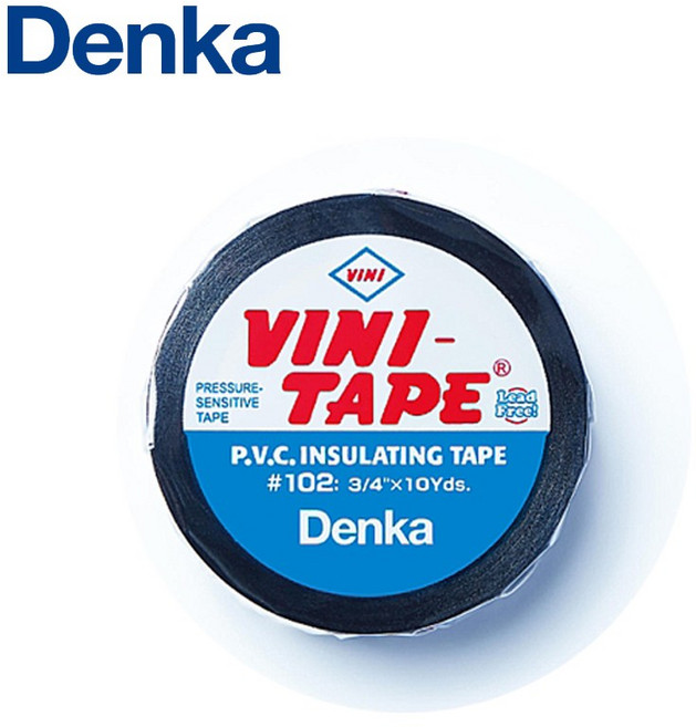 전기테이프 덴카 pvc 절연테이프#102, 1개