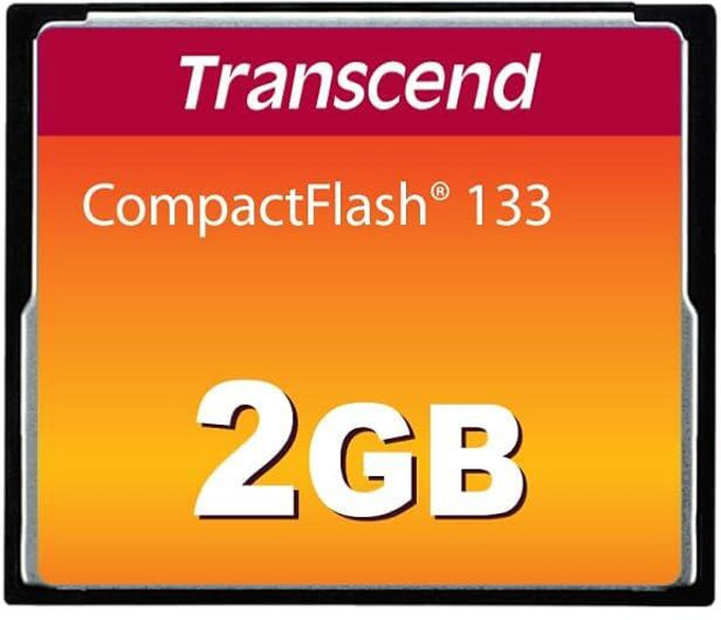 Transcend CF133 CompactFlash 메모리 카드 2GB 최대 30MB/s DSLR 카메라 카드 MLC NAND 플래시 ECC 울트라 DMA 전송 모드, Transcend CF133 CompactFlash 메