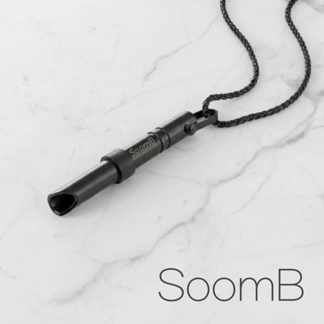 숨비소리 2세대 파이프 스틱 목걸이 선물포장 스테인리스304 숨 루틴 피젯링 추가 액션맨