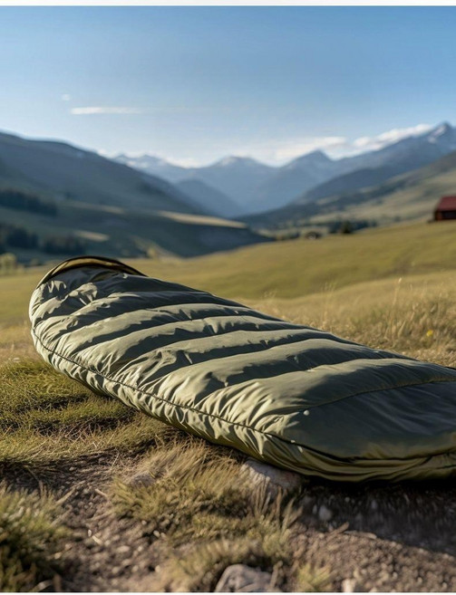 군용침낭 캠핑용 군대 군용 차박 등산 낚시, 1개, 전술 원형 베개 1.3kg 12-15