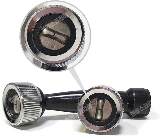 엔에스코리아 분무기 노즐 2구 2홀 분무기부품 분사노즐 농약분무기, 1개