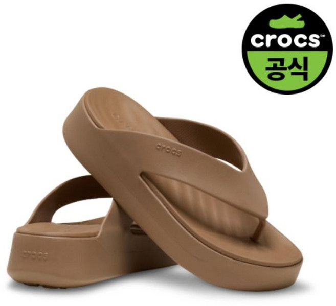 크록스 슈즈 크록스공식 여성 GETAWAY PLATFORM FLIP CHO 26SWFP209410