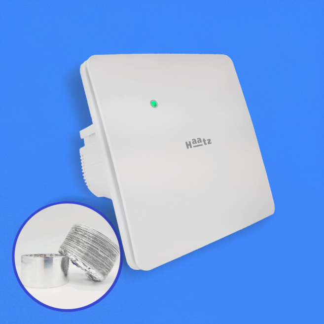 하츠 허리케인 욕실 화장실 환풍기 HBF-H401 천장형 저소음 커넥터형, 직접 설치(하츠 고객센터 접수 1644-0806)