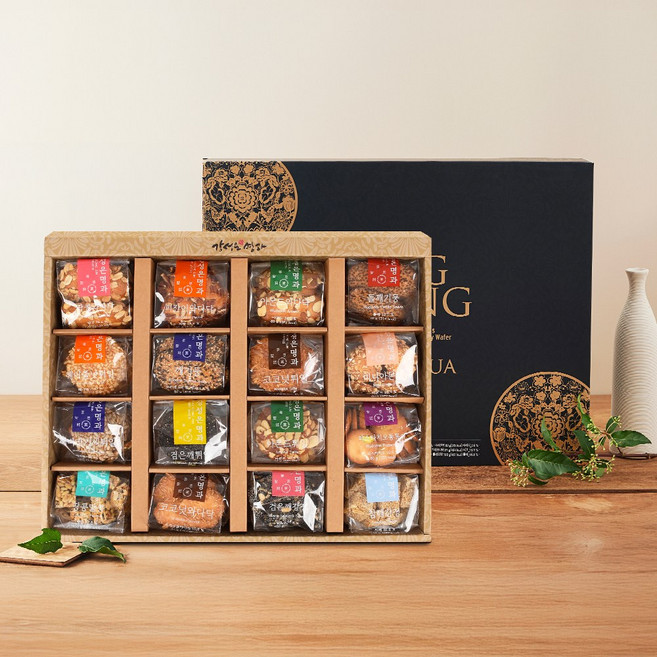 강성은명과 전통 과자 무궁화세트, 16종, 1세트