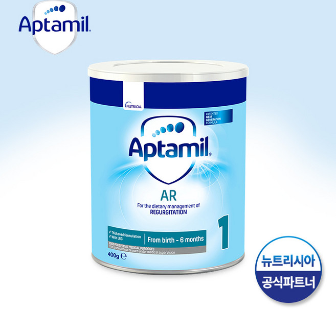 압타밀 AR 안티 리플럭스 400g 특수분유, 1개