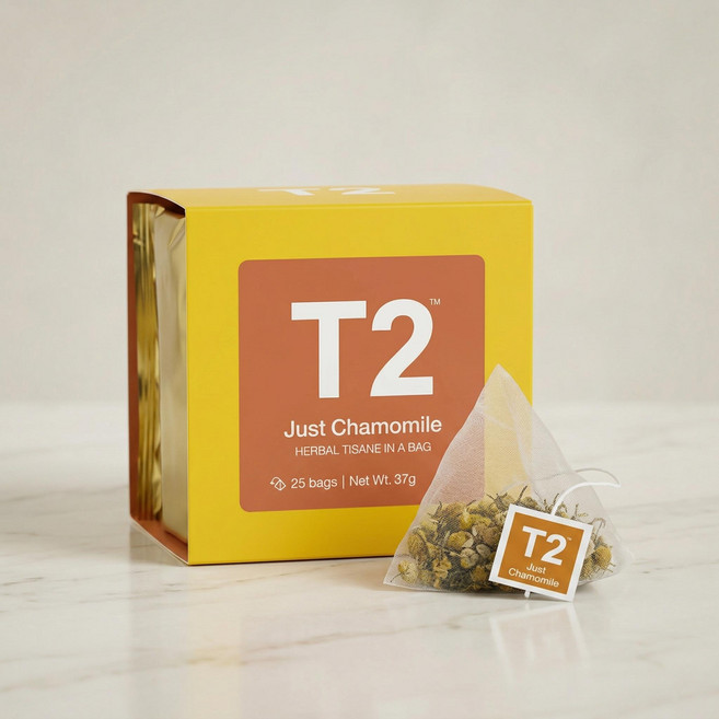 T2 따뜻한차 꽃차 허브차 추천티 데일리티 허브차 심신안정 티백 카모마일차 캐모마일 카페인프리 2g 25개, 1개, 25개입