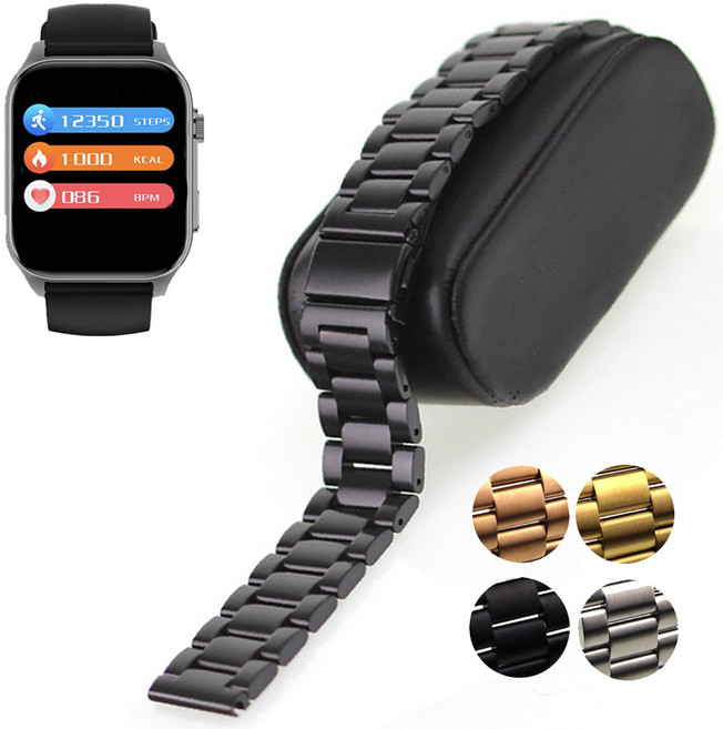 wapik 와피크 X5S 메탈스트랩 호환 디버클 시계밴드, 2. VOL2 골드22