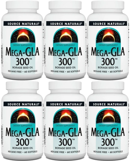 소스내추럴스 메가 GLA 300 소프트젤, 6개, 60개 - 쿠팡
