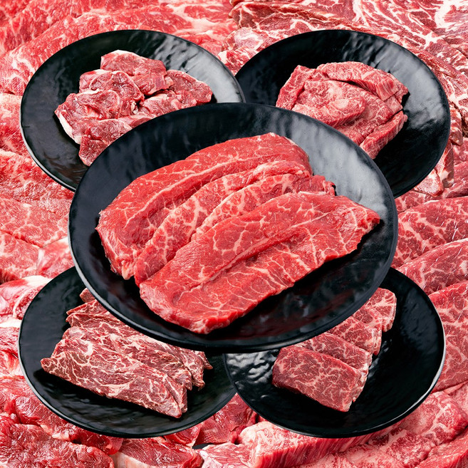 소고기 안심 1 등급 스테이크전용 레스토랑급 두께 컷 캠핑고기 안심 스테이크용 소고기 촉촉하고 부드러운 안심부위 에어프라이어 OK 다용도 활용, 10세트, 200g