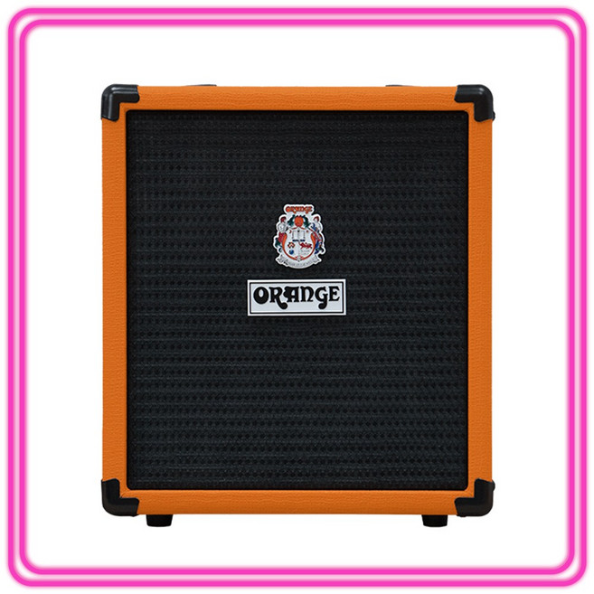 ORANGE 튜너장착 25W 베이스 오렌지 앰프 CRUSH BASS 25