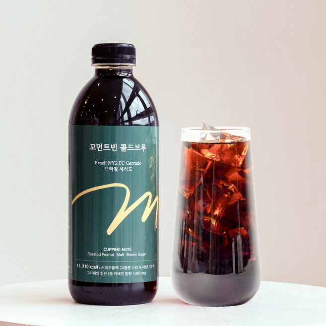콜드브루 원액 1L 더치커피 액상커피 선물 답례품 더치원액 브라질, 1개, 1개입, 1kg