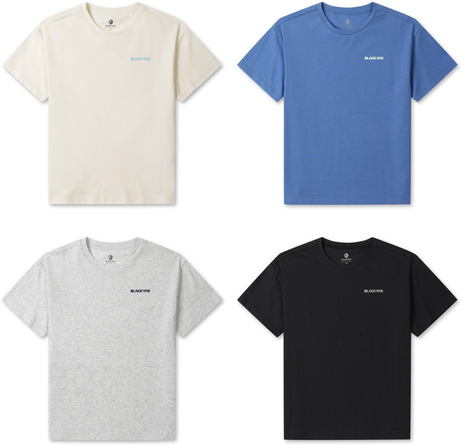 블랙야크키즈 아동용 기능성 에센셜냉감반팔티셔츠1BKTSMV909