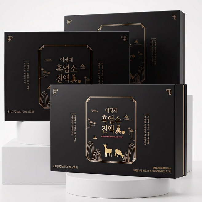 9위 - 이경제 흑염소 진액진, 70ml, 90개
