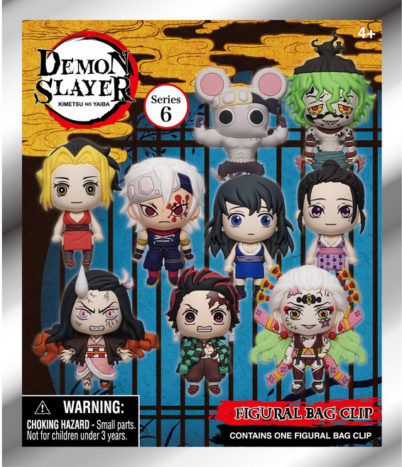 귀멸의 칼날 시즌2 미니 피규어 카마도 네즈코 랜덤박스 시리즈6 정품 (랜덤 발송), 1개