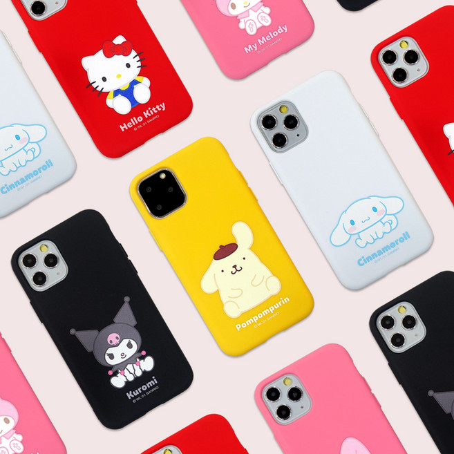 산리오 컬러젤리 케이스