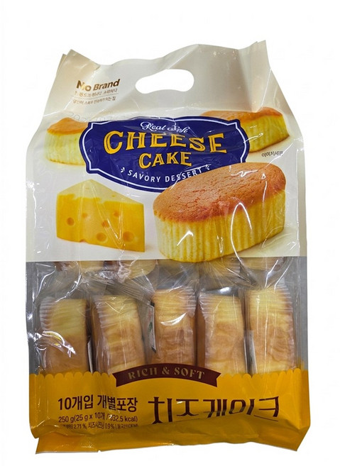 노브랜드 치즈케이크, 2개, 250g