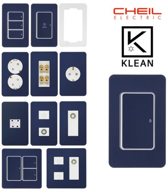 디아트 다크네이비 스위치 콘센트 커버 교체 모음, 33.디아트 방우콘센트 2구(화이트), 1개