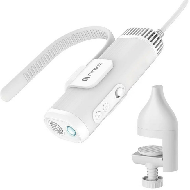 mimax 寵物吹水機 3億負離子 30-80°C恆溫吹風, 白色, 1個, MX-01