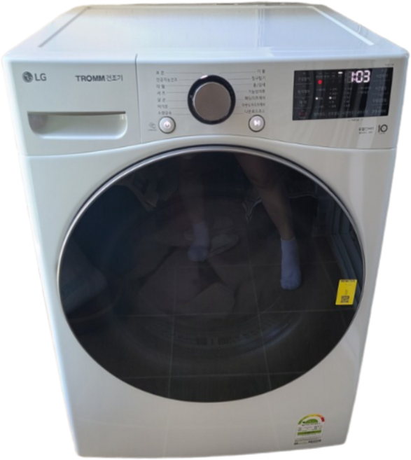 [엘지무료설치] LG 트롬 18kg 건조기 대용량 1등급 RH18WTSN 화이트 폐가전수거