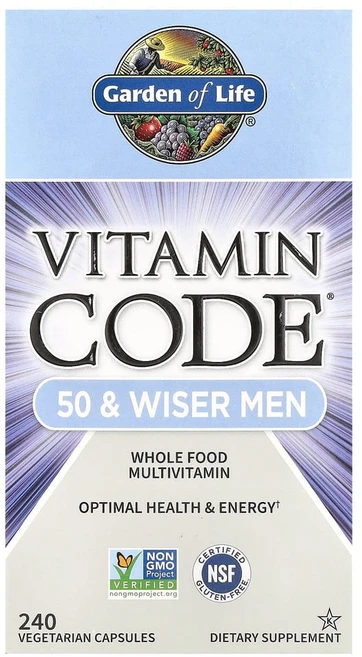 가든오브라이프 비타민코드 50세 이상 남성용 멀티비타민 240정, 1개 - 쿠팡