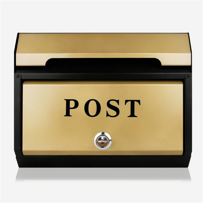 리폼쟁이 / 우편함/MBS400/골드 우체통