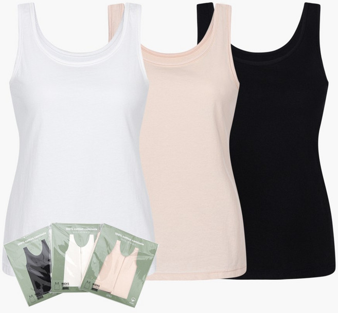 순면 여자 민소매 나시 런닝 2매