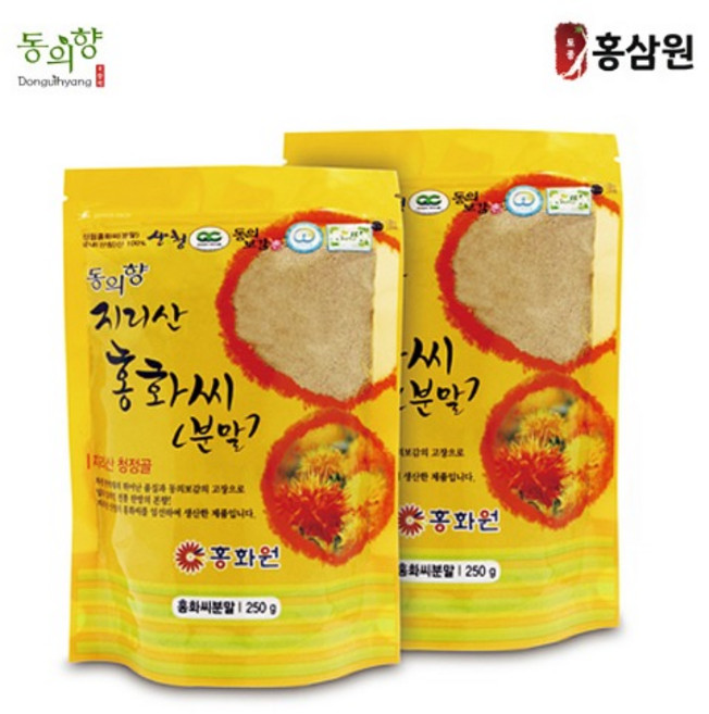 홍삼원 지리산 산청홍화씨 분말, 1개, 500g