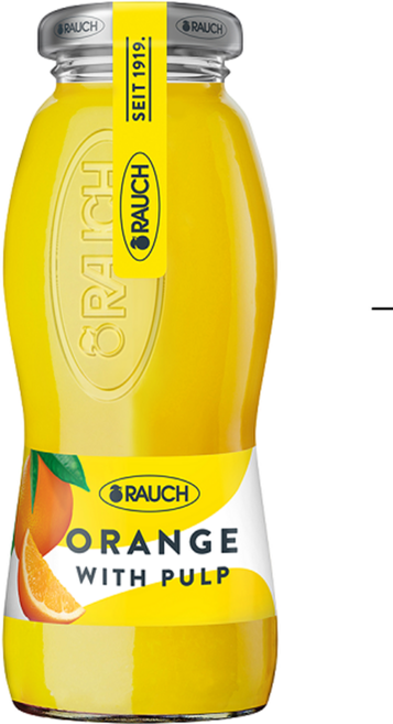 라우치 오렌지 위드 펄프 주스 병음료 24입, 200ml, 1개