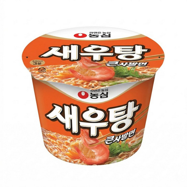 농심 새우탕큰사발 115g 16개 1박스