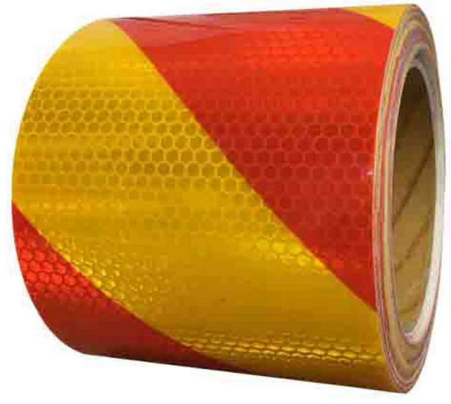 고휘도 벌집무늬 반사테이프 사선 주차장 현장 관리실 후방스티커 야간, 1개