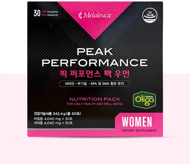 픽 퍼포먼스 팩 우먼, 60개 - 쿠팡