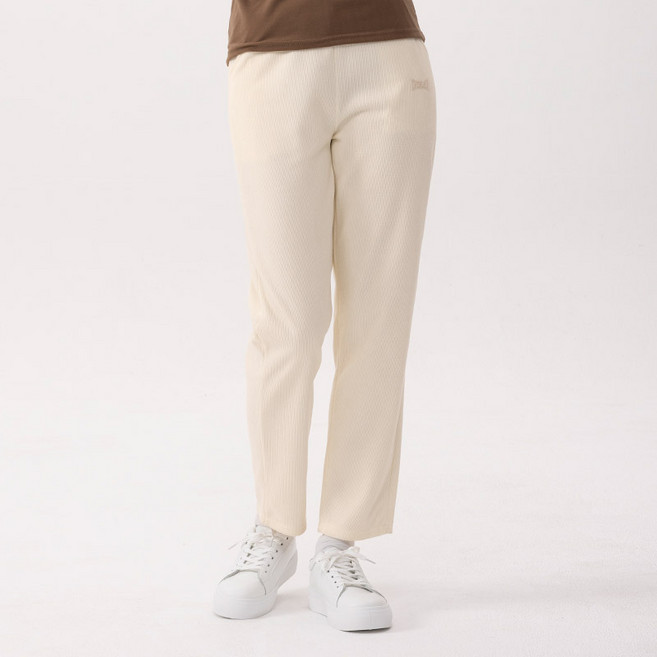 에버라스트 여성 코듀로이 팬츠 밴딩 기모 골덴 바지