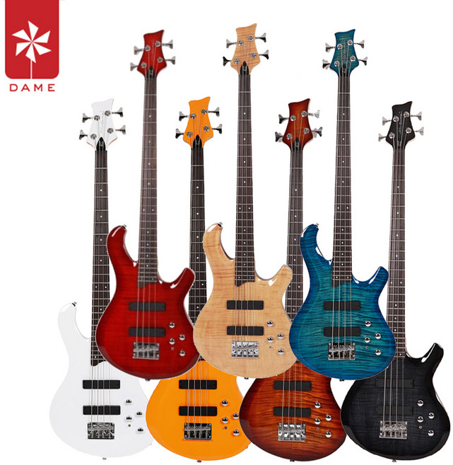 DAME 일렉베이스 Fall Paul 250 TBL 데임 폴앤폴250 트랜스블루 데임기타, 1개