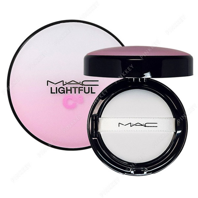 맥 라이트풀 C3 퀵 피니쉬 쿠션 컴팩트 SPF50 PA++++[백화점 정품] 핑크 라이트 쿠션, 미디엄, 1개