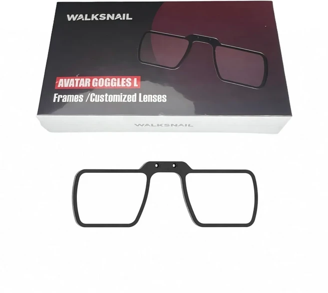 CADDX 워크스네일 아바타 HD 고글 L GM1 GM2 GM3 1920x1080 4.5인치 4km 헤드 트래킹 RC카 FPV 드론 고글 L, 05 Goggles L Frame