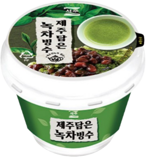 서주 제주담은 녹차빙수, 12개, 250ml